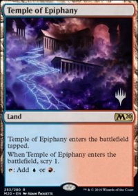 Temple of Epiphany - Planeswalker symbol stamped promos