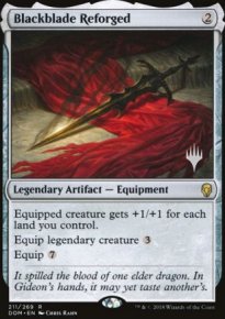 Blackblade Reforged - Planeswalker symbol stamped promos