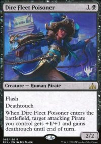 Dire Fleet Poisoner - Planeswalker symbol stamped promos