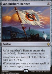 Bannire du vainqueur - Planeswalker symbol stamped promos