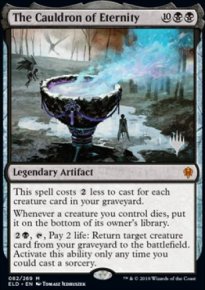 The Cauldron of Eternity - Planeswalker symbol stamped promos