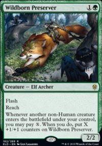 Prservateur n des friches - Planeswalker symbol stamped promos