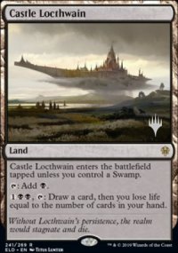 Castle Locthwain - Planeswalker symbol stamped promos