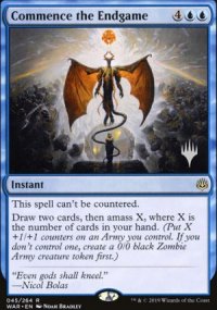 Commence the Endgame - Planeswalker symbol stamped promos