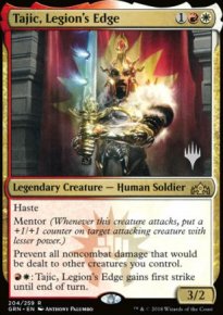 Tajic, Legion's Edge - Planeswalker symbol stamped promos