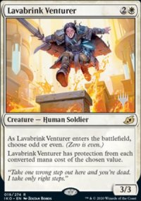 Lavabrink Venturer - Planeswalker symbol stamped promos