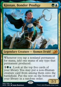 Kinnan, Bonder Prodigy - Planeswalker symbol stamped promos