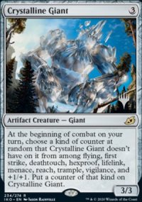 Crystalline Giant - Planeswalker symbol stamped promos