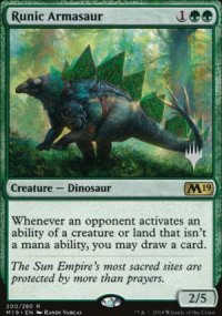 Runic Armasaur - 