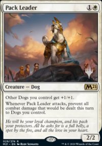 Chef de la meute - Planeswalker symbol stamped promos