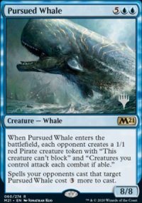 Pursued Whale - 