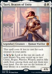 Tazri, Beacon of Unity - Planeswalker symbol stamped promos