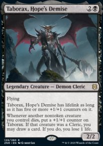 Taborax, Hope's Demise - Planeswalker symbol stamped promos