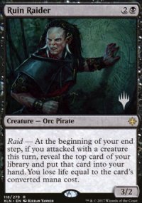 Ruin Raider - Planeswalker symbol stamped promos