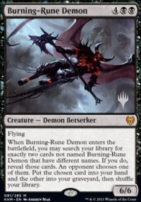 Burning-Rune Demon - 