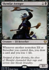 Skemfar Avenger - Planeswalker symbol stamped promos