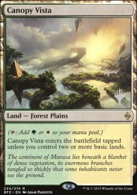 Canopy Vista - Planeswalker symbol stamped promos