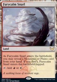 Furycalm Snarl - Planeswalker symbol stamped promos