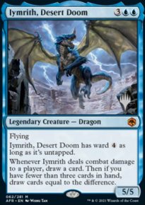 Iymrith, Desert Doom - Planeswalker symbol stamped promos