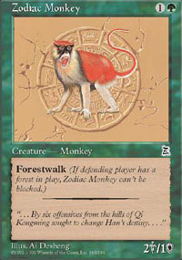 Zodiac Monkey - 