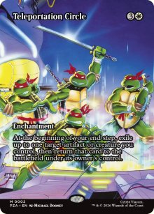 Teleportation Circle - Teenage Mutant Ninja Turtles Source Material