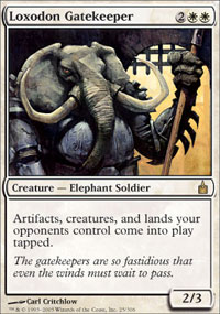 Loxodon Gatekeeper - Ravnica: City of Guilds