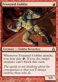 Frenzied Goblin - Ravnica: City of Guilds