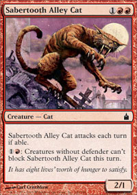 Sabertooth Alley Cat - 