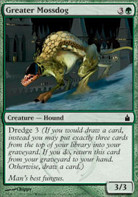 Greater Mossdog - Ravnica: City of Guilds