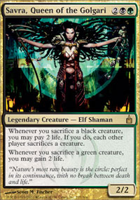 Savra, Queen of the Golgari - Ravnica: City of Guilds