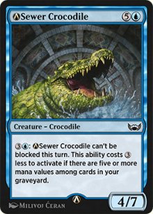 A-Sewer Crocodile - 