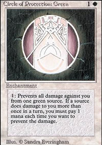 Cercle de protection : vert - Revised Edition