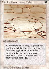 Cercle de protection : blanc - Revised Edition