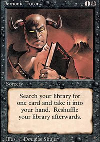 Demonic Tutor - Revised Edition