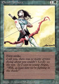 Archers elfes - Revised Edition