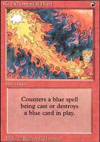 Red Elemental Blast - Revised Edition