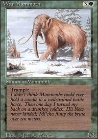 Mammouth de guerre - Revised Edition
