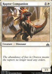 Raptor Companion - Rivals of Ixalan