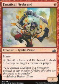 Fanatical Firebrand - Rivals of Ixalan