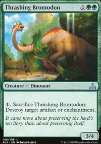 Thrashing Brontodon - Rivals of Ixalan