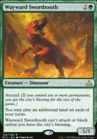 Wayward Swordtooth - Rivals of Ixalan