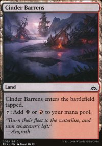 Cinder Barrens - Rivals of Ixalan