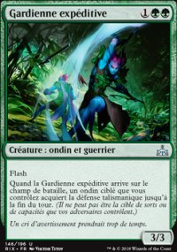 Gardienne expditive - 