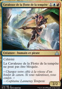 Cavaleuse de la Flotte de la tempte - 