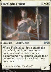 Forbidding Spirit - Ravnica Allegiance