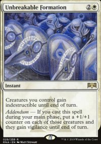 Unbreakable Formation - Ravnica Allegiance