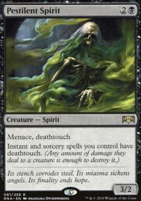 Pestilent Spirit - Ravnica Allegiance