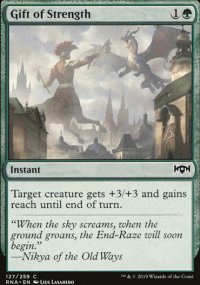 Gift of Strength - Ravnica Allegiance