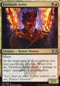 Fireblade Artist - Ravnica Allegiance