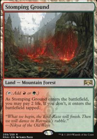 Stomping Ground - Ravnica Allegiance